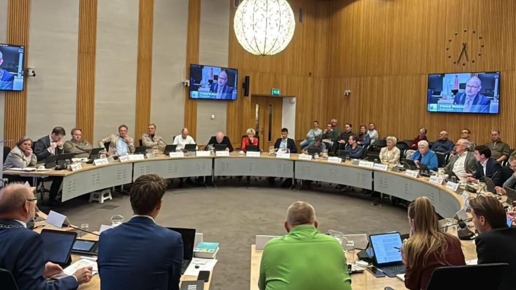 gemeenteraad in vergadering